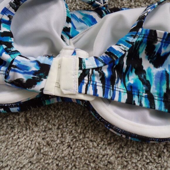 NWT  SET Miraclesuit underwire swim bikini top 34DD/L bottom 12 - Picture 8 of 14